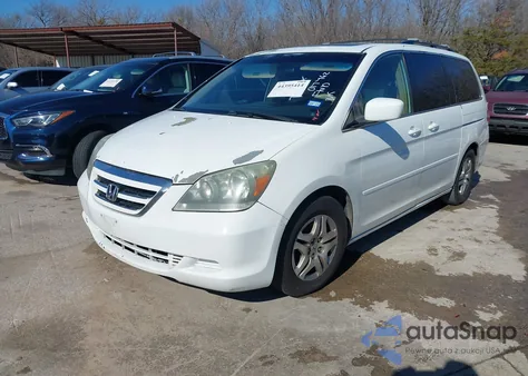 2005 Honda Odyssey Ex-L z USA, uszkodzony, nr VIN 5FNRL38785B017462
